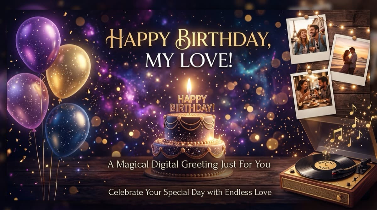 15 Ide Link Ucapan Ulang Tahun Pacar Estetik (Lengkap Lagu YouTube & Tiup Lilin 3D) 🎂